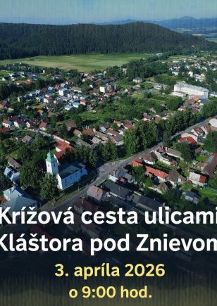 Krížová cesta ulicami obce
